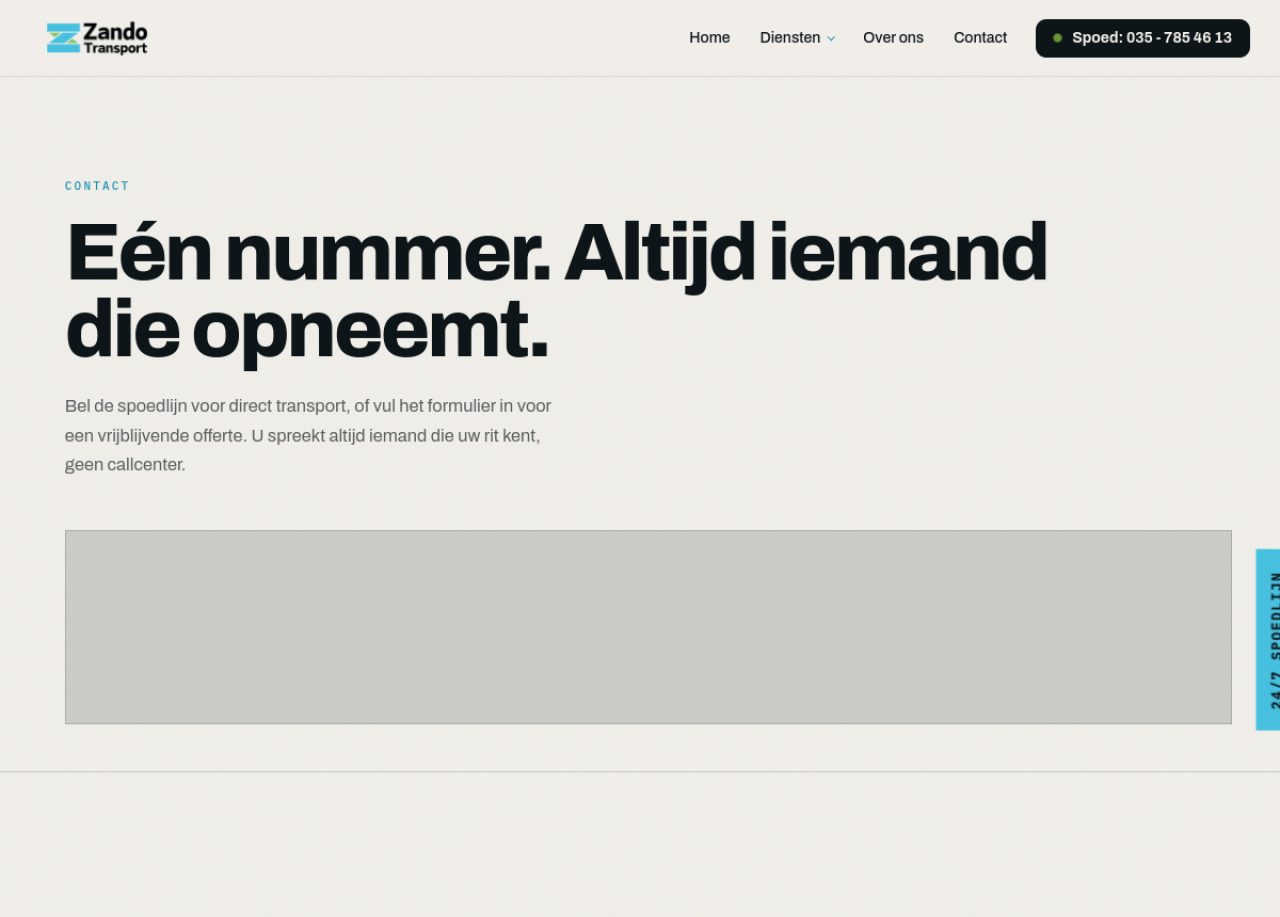 Zando Transport — Transport & logistiek screenshot 3